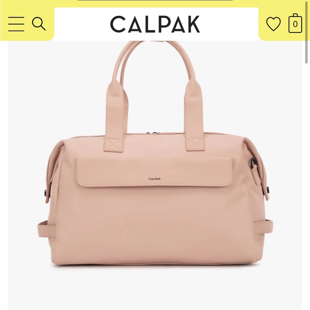CALPACK Hue Laptop Duffel Pink Sand